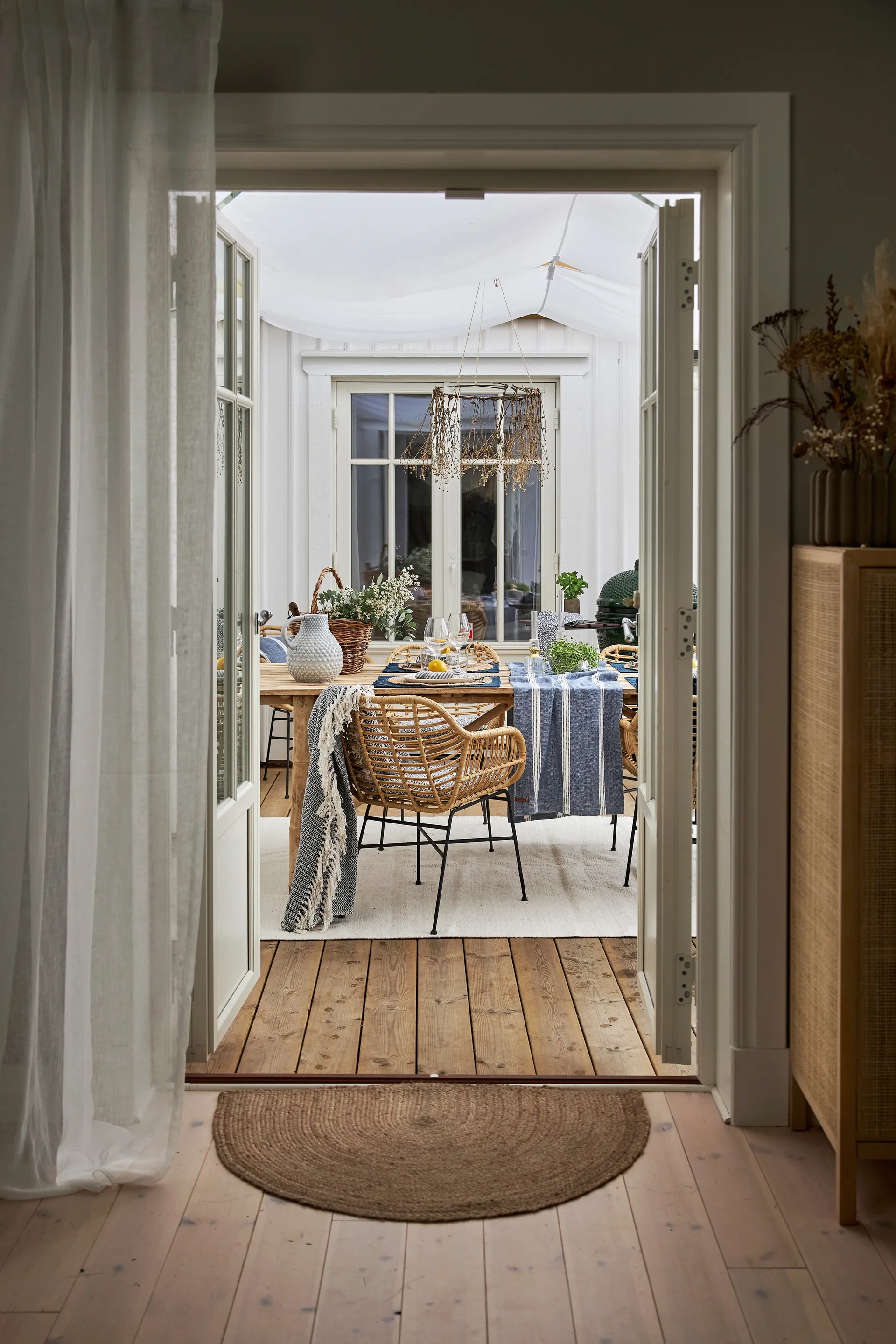 Merida ドアマット 60x90 cm, Nature Boel & Jan | ボエル & ヤン