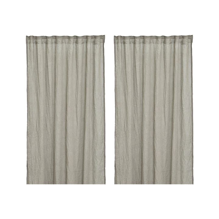 Mirja カーテン 130x275 cm 2パック - grey - Boel & Jan | ボエル & ヤン