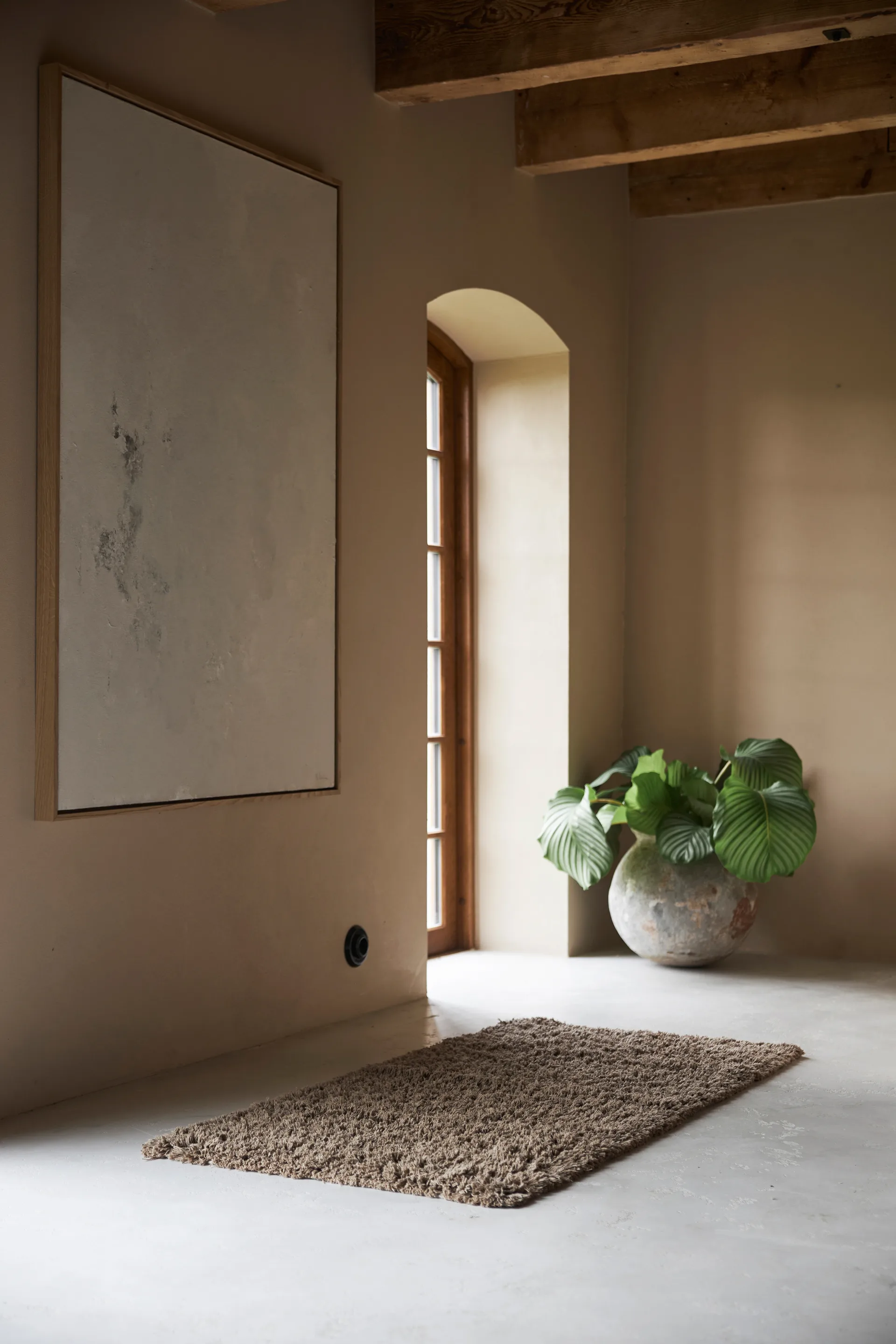 Noma コットンラグ 70x140 cm, Brown Boel & Jan | ボエル & ヤン