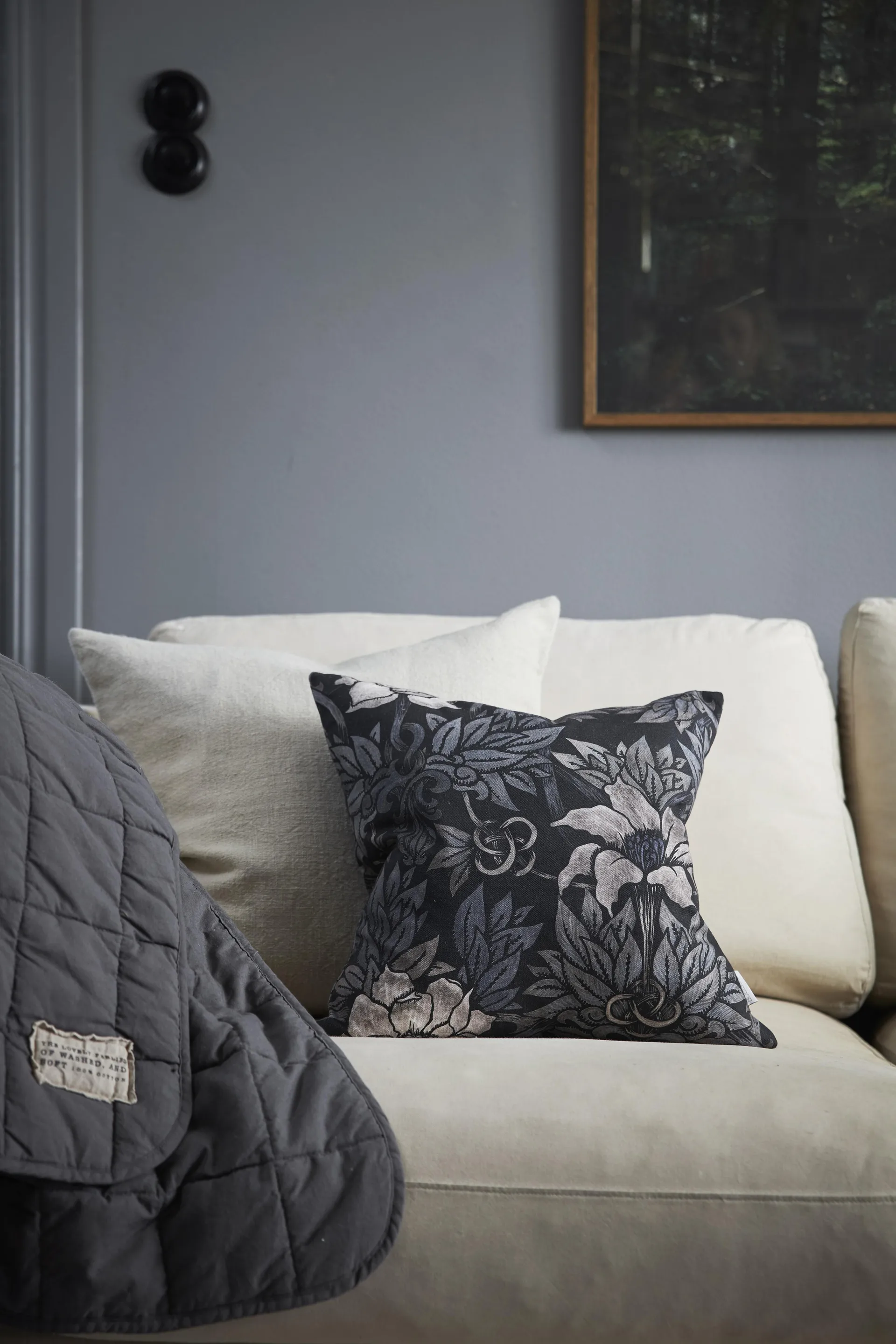 Rufus クッションカバー 50x50 cm, Beige Boel & Jan | ボエル & ヤン