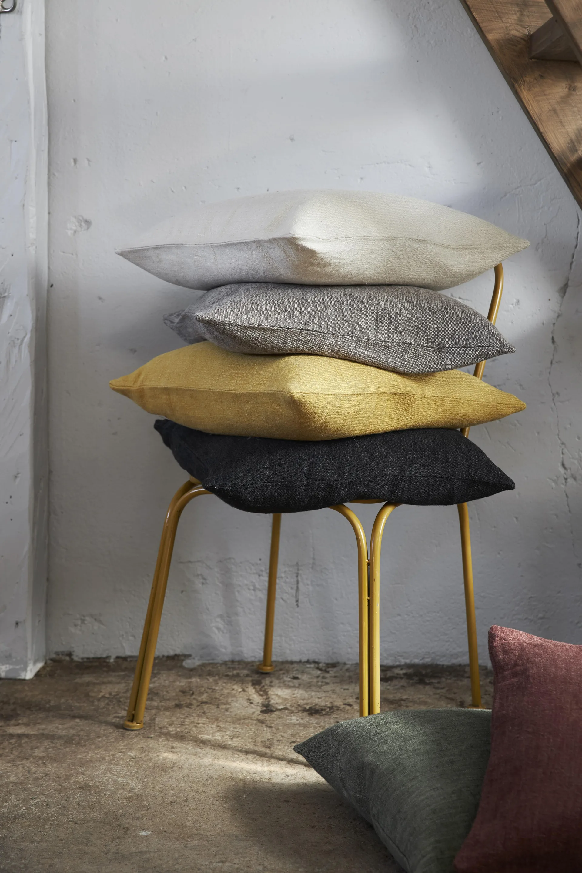 Rufus クッションカバー 50x50 cm, Beige Boel & Jan | ボエル & ヤン