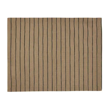 Tofta stripe ランチョンマット 35x45 cm - Brown - Boel & Jan | ボエル & ヤン