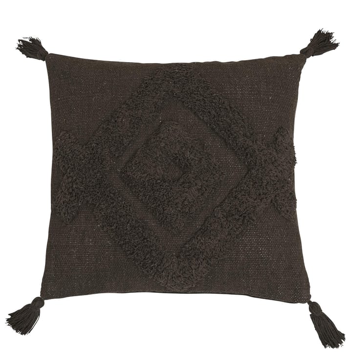 Tovhult tassels ピローケース 45x45 cm - Brown - Boel & Jan | ボエル & ヤン