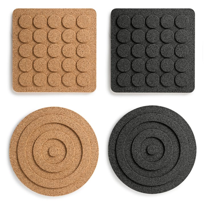 Circle ラウンドトリベット Ø20 cm, Black Born In Sweden | ボーン イン スウェーデン