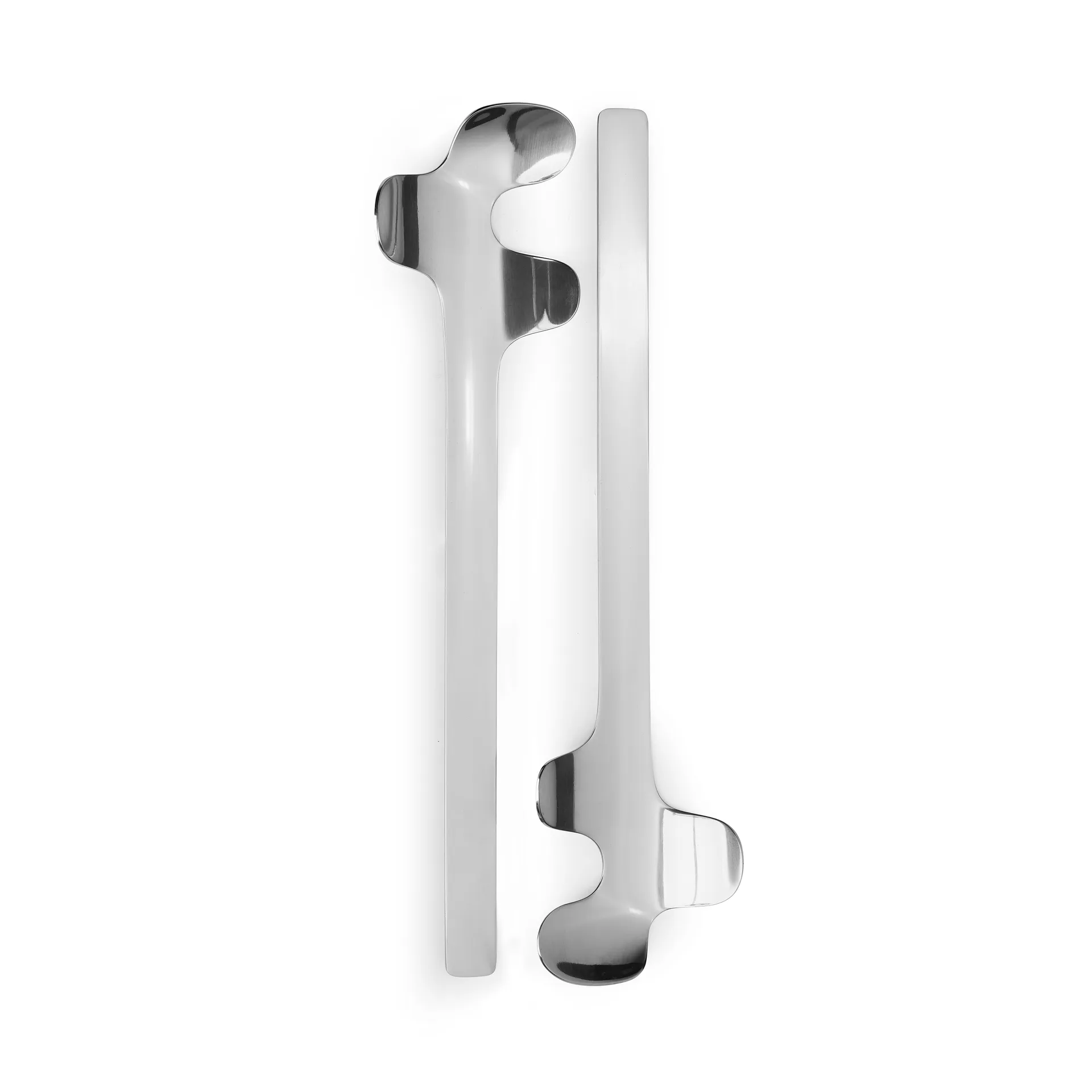 Leaf サラダサーバー, Polished Steel Born In Sweden | ボーン イン スウェーデン