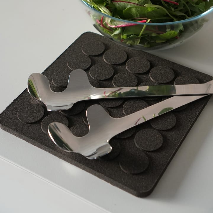 Leaf サラダサーバー, Polished Steel Born In Sweden | ボーン イン スウェーデン