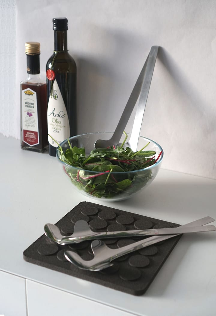 Leaf サラダサーバー, Polished Steel Born In Sweden | ボーン イン スウェーデン