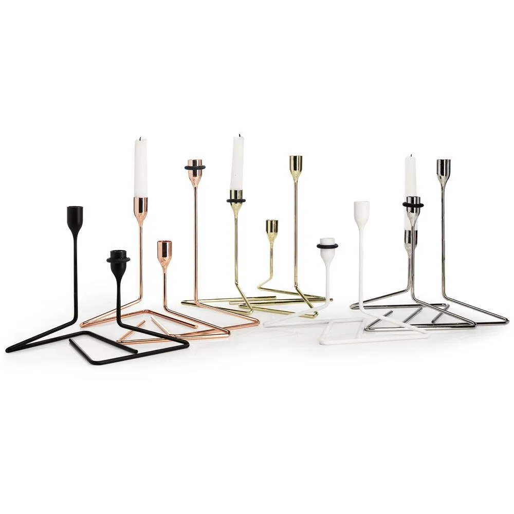 Puzzle キャンドルホルダー スモール, black Born In Sweden | ボーン イン スウェーデン