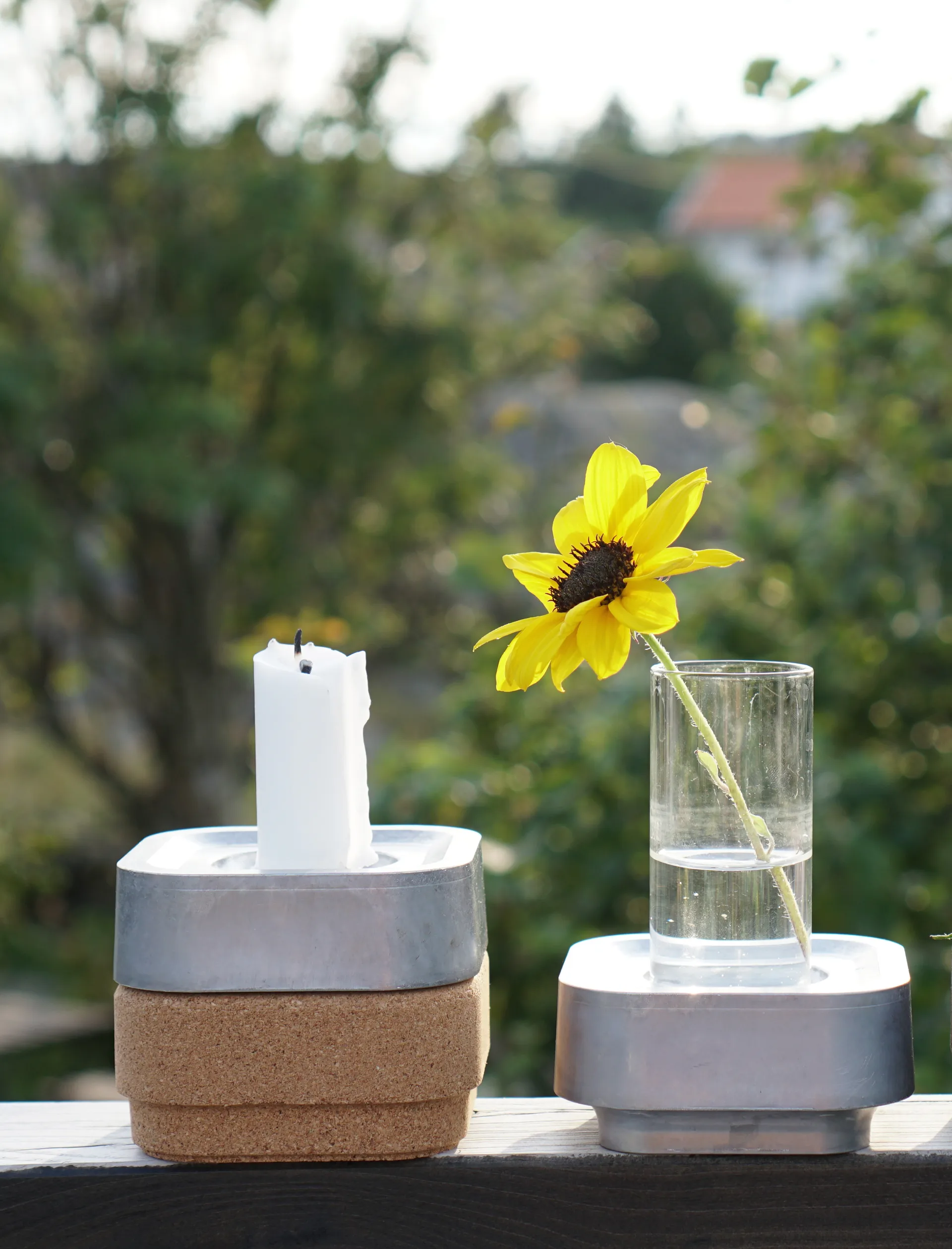 Stumpastaken キャンドル ホルダー Ettan, aluminum Born In Sweden | ボーン イン スウェーデン