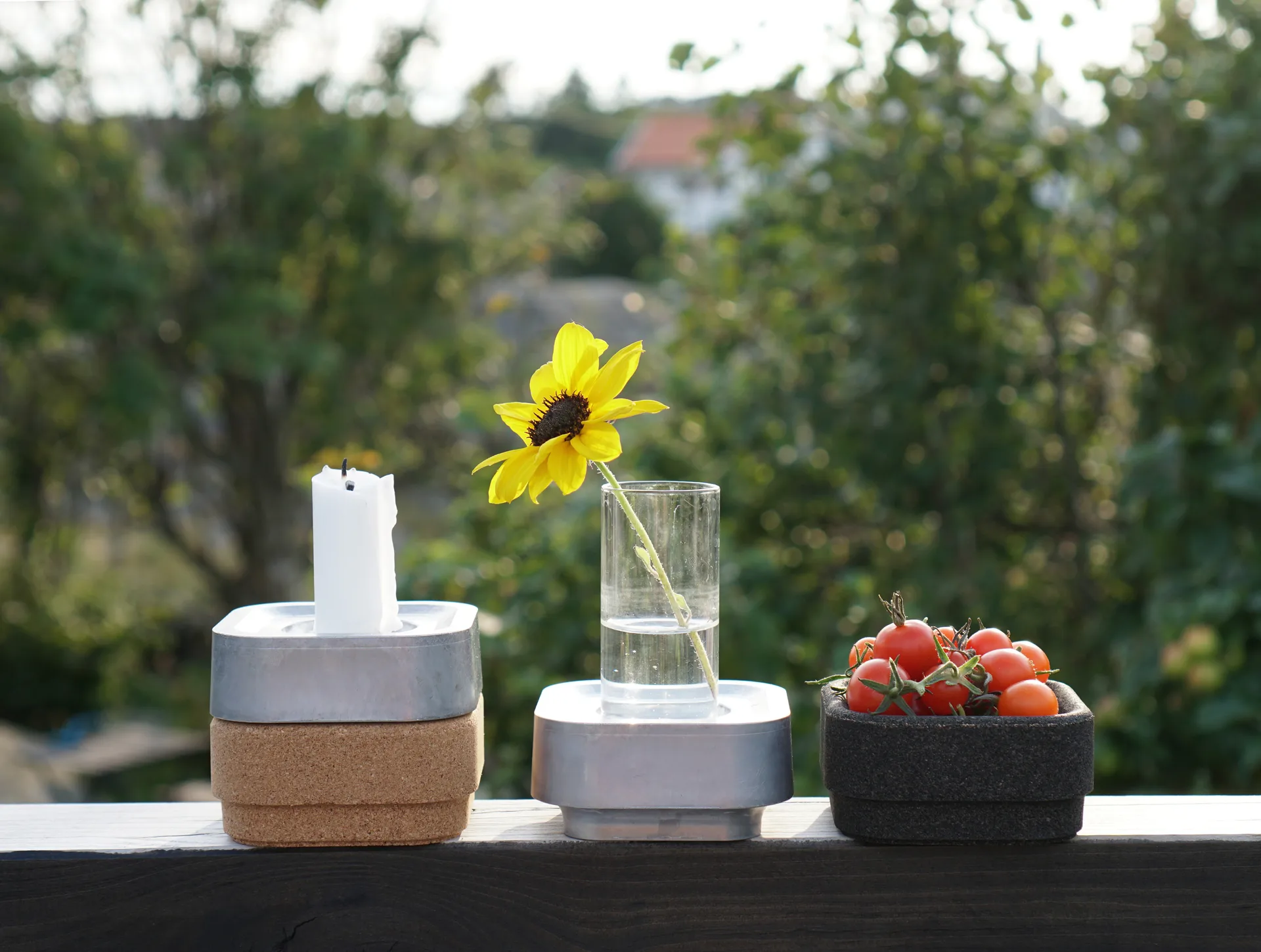 Stumpastaken キャンドル ホルダー Ettan, aluminum Born In Sweden | ボーン イン スウェーデン