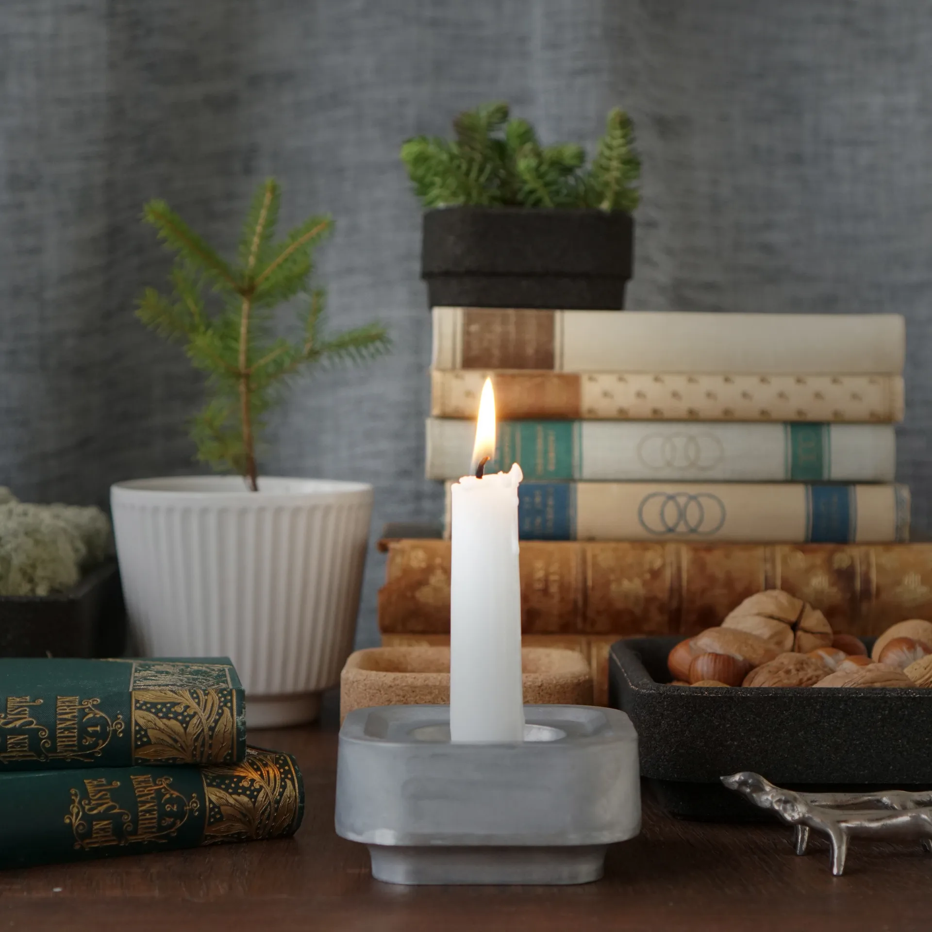 Stumpastaken キャンドル ホルダー Ettan, aluminum Born In Sweden | ボーン イン スウェーデン