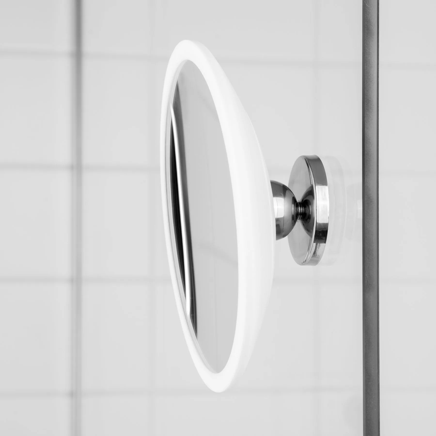 AirMirror メイクアップミラー x15 メイクアップミラー 取り外し可能吸盤カップ, Ø16.5 cm Bosign | ボーサイン