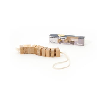 Bosign 香り付きブロック ホワイトシダーウッド ひも付き - 10-pack - Bosign | ボーサイン