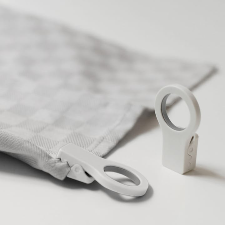 Bosign キッチンタオル用 ループクリップ 2個, White Bosign | ボーサイン