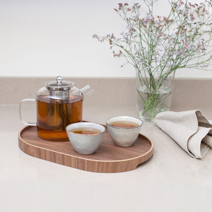Bosign サービングトレイ curveline medium 26x39 cm, Walnut Bosign | ボーサイン