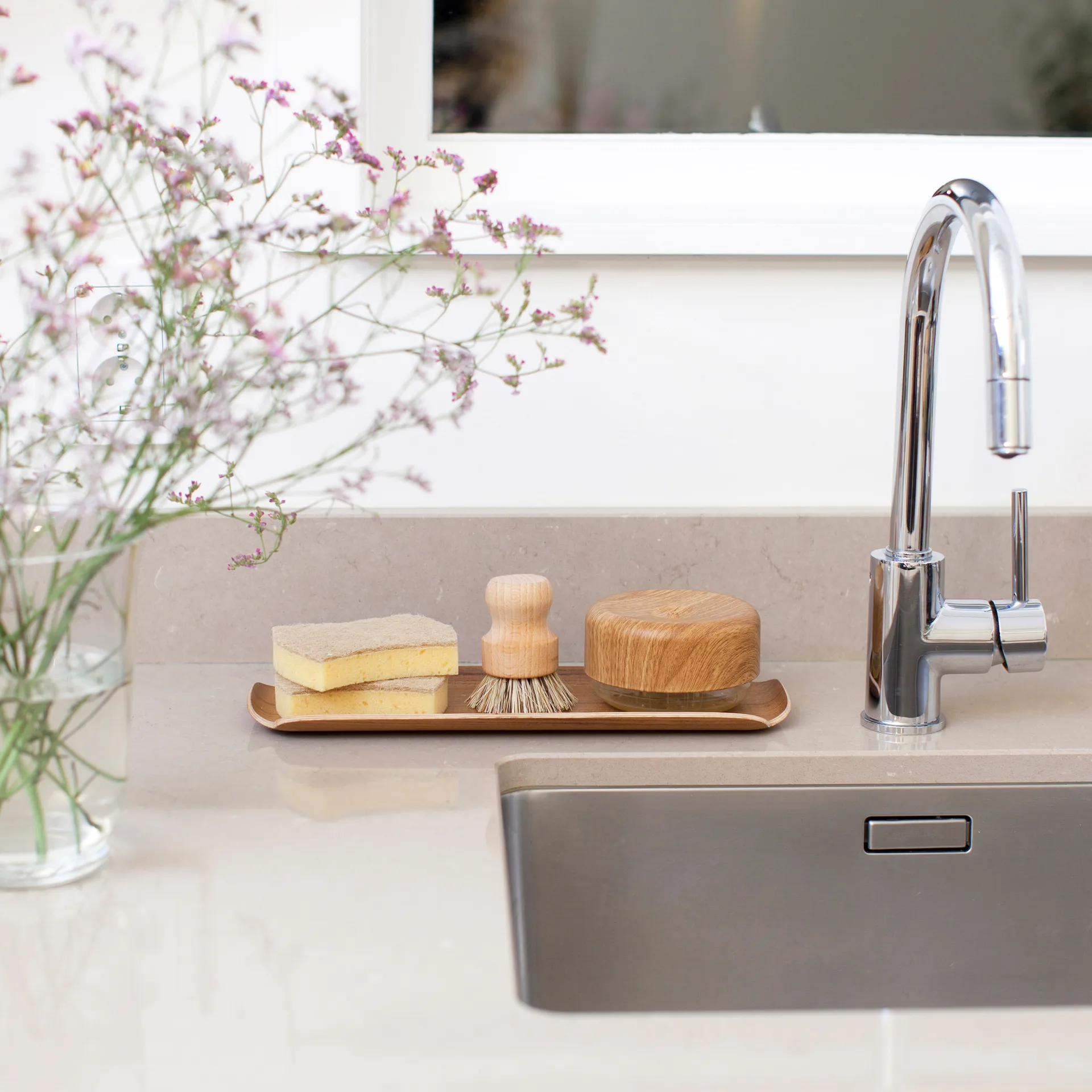 Bosign ウッドトレイ leaf, Walnut Bosign | ボーサイン