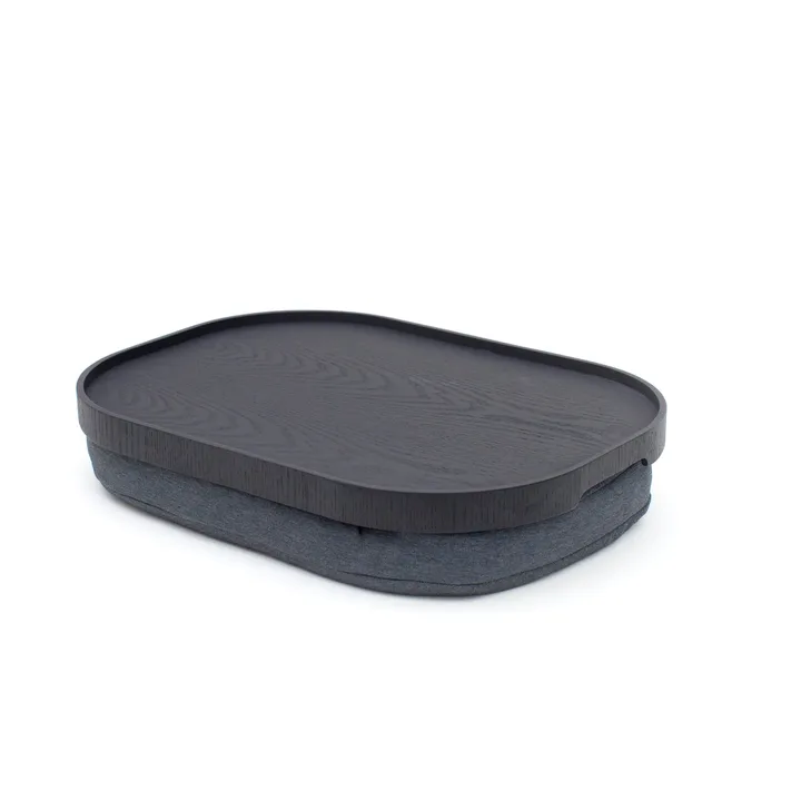 CurveLine™ ノンスリップ ニートレイ 47x34 cm - Black willow-grey - Bosign | ボーサイン