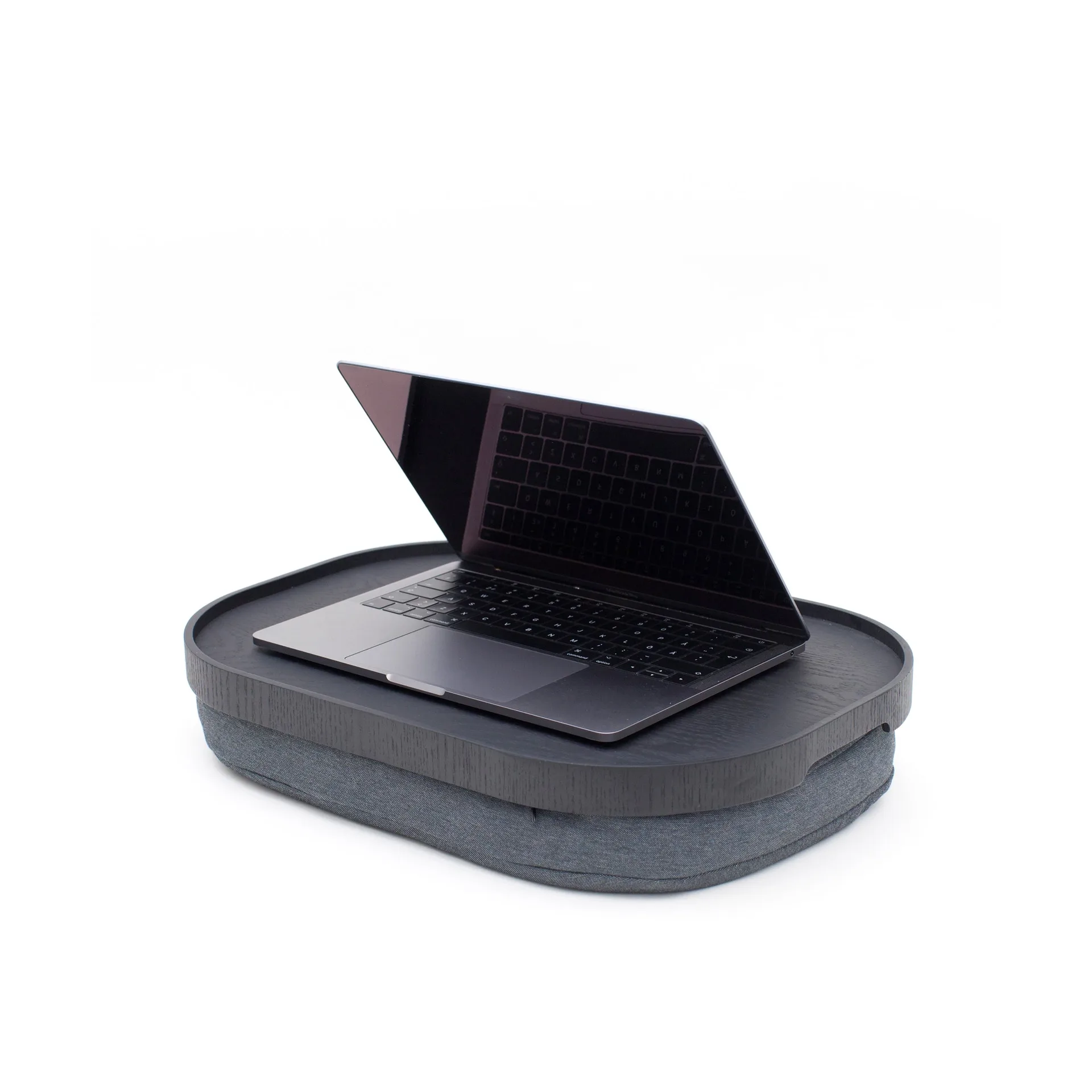 CurveLine™ ノンスリップ ニートレイ 47x34 cm, Black willow-grey Bosign | ボーサイン