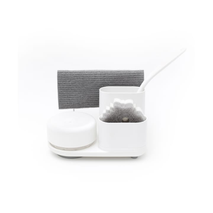 Do-Dish Caddy PLUS 収納付き食器用洗剤ポンプ, White Bosign | ボーサイン