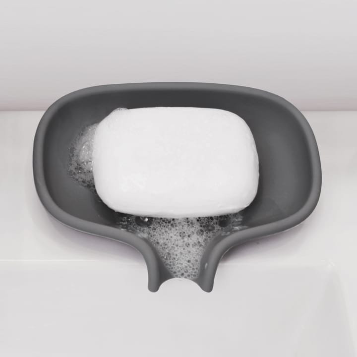 ソープディッシュ 排水口付き シリコン, Grafite grey Bosign | ボーサイン