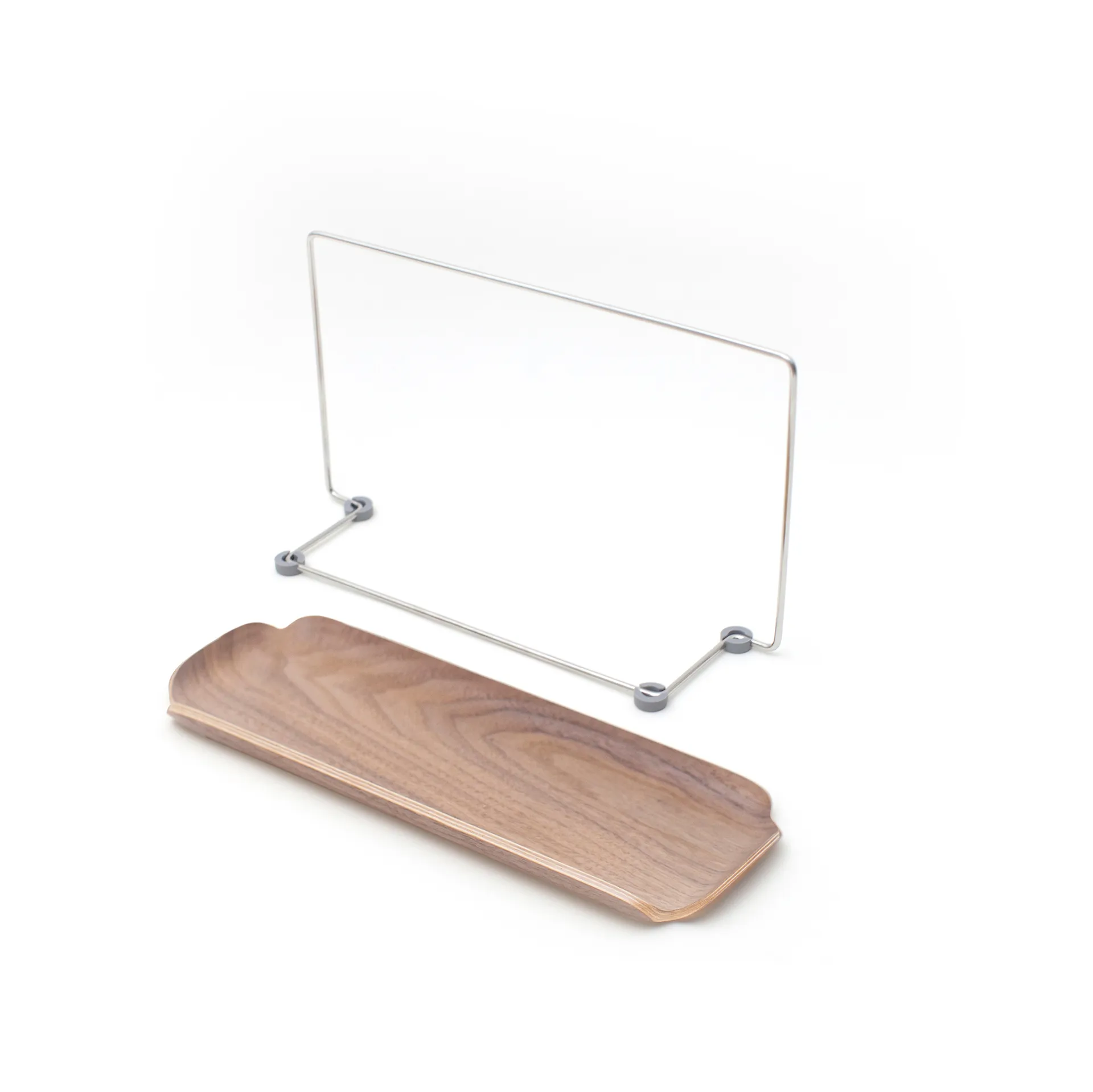 LEAF シンクラック クロスホルダー付き, Walnut-stainless steel Bosign | ボーサイン