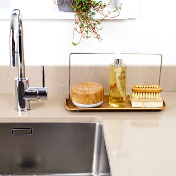LEAF シンクラック クロスホルダー付き - Walnut-stainless steel - Bosign | ボーサイン