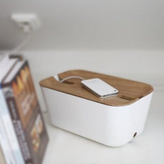 ケーブルオーガナイザー M, wooden print Bosign | ボーサイン