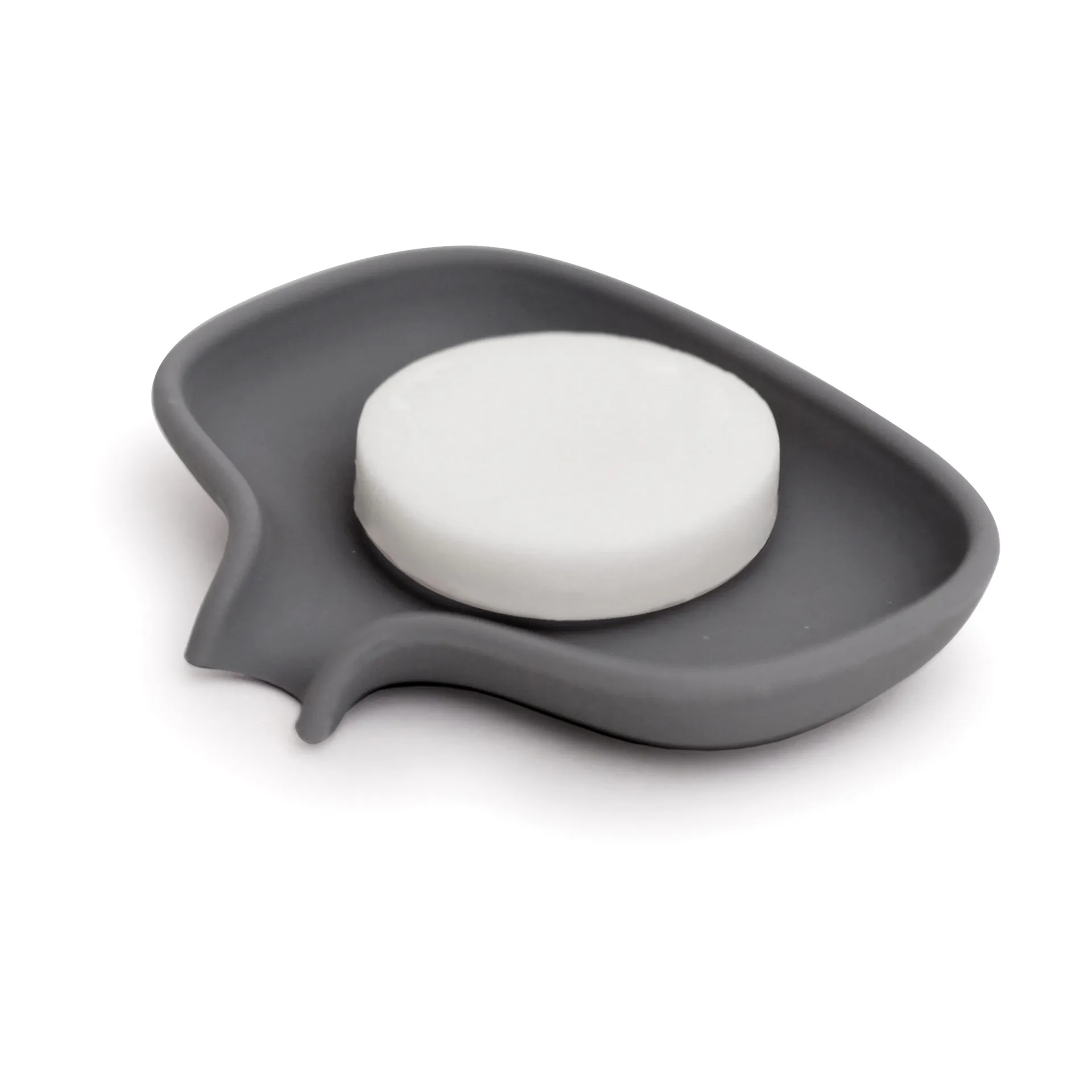 Soap Saver Flow  排水口付きソープディッシュ S, Graphite grey Bosign | ボーサイン