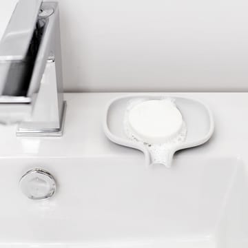 Soap Saver Flow  排水口付きソープディッシュ S - White - Bosign | ボーサイン