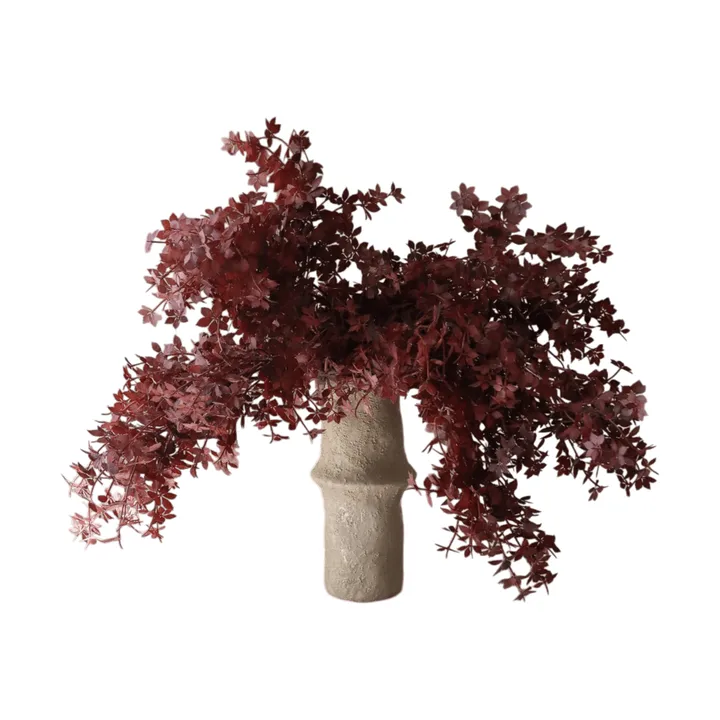 バーガンディ メープル ブランチ 造花ブーケ - 107 cm、4個 - Botané | ボタネ