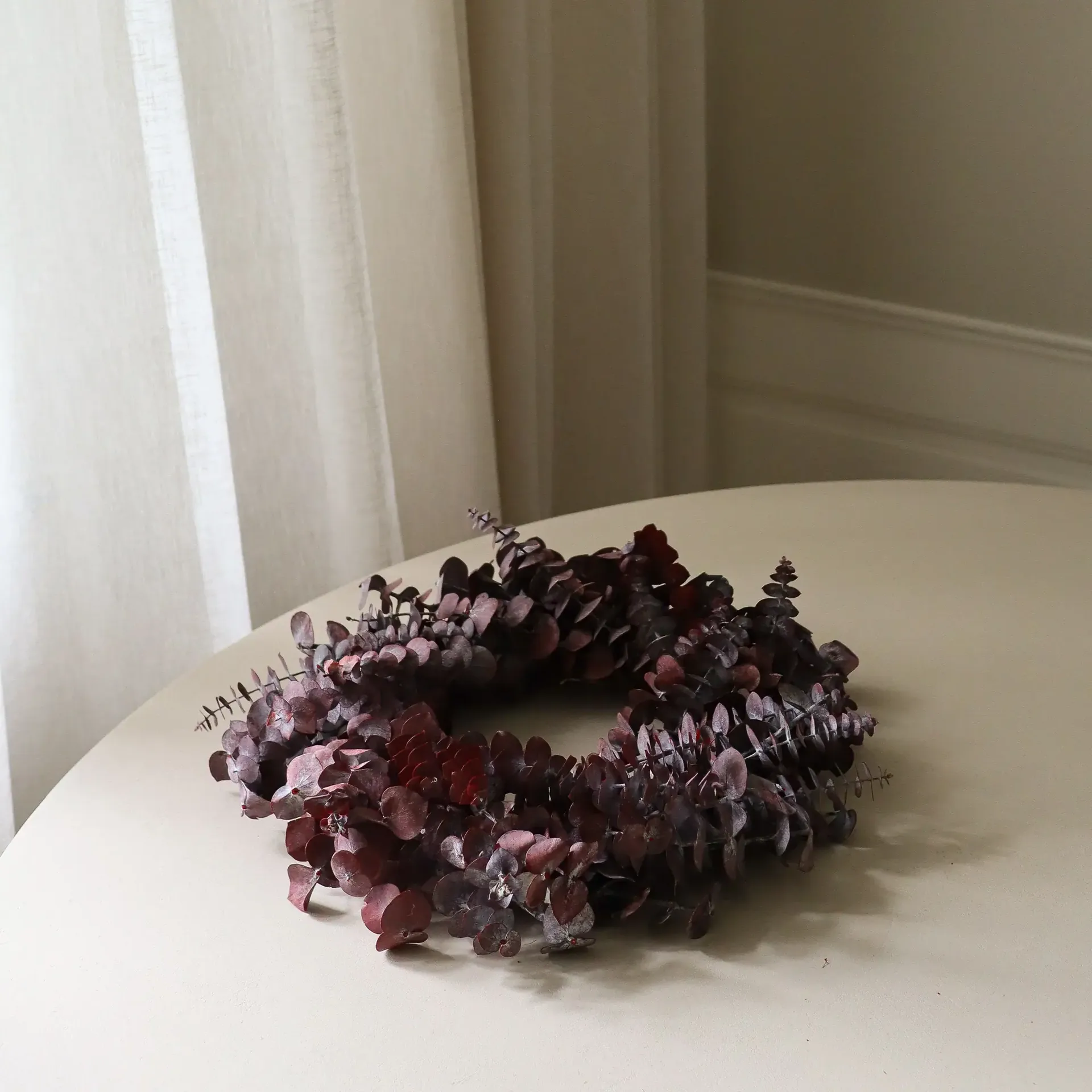 ユーカリ リース, ダークレッド、Ø40 cm Botané | ボタネ
