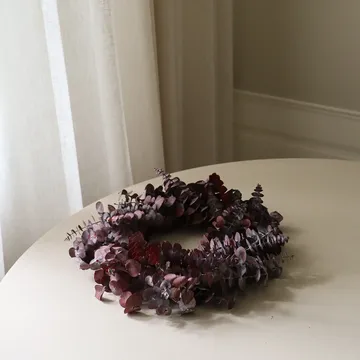 ユーカリ リース - ダークレッド、Ø40 cm - Botané | ボタネ