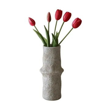 チューリップ 造花ブーケ - ライトレッド、5個 - Botané | ボタネ