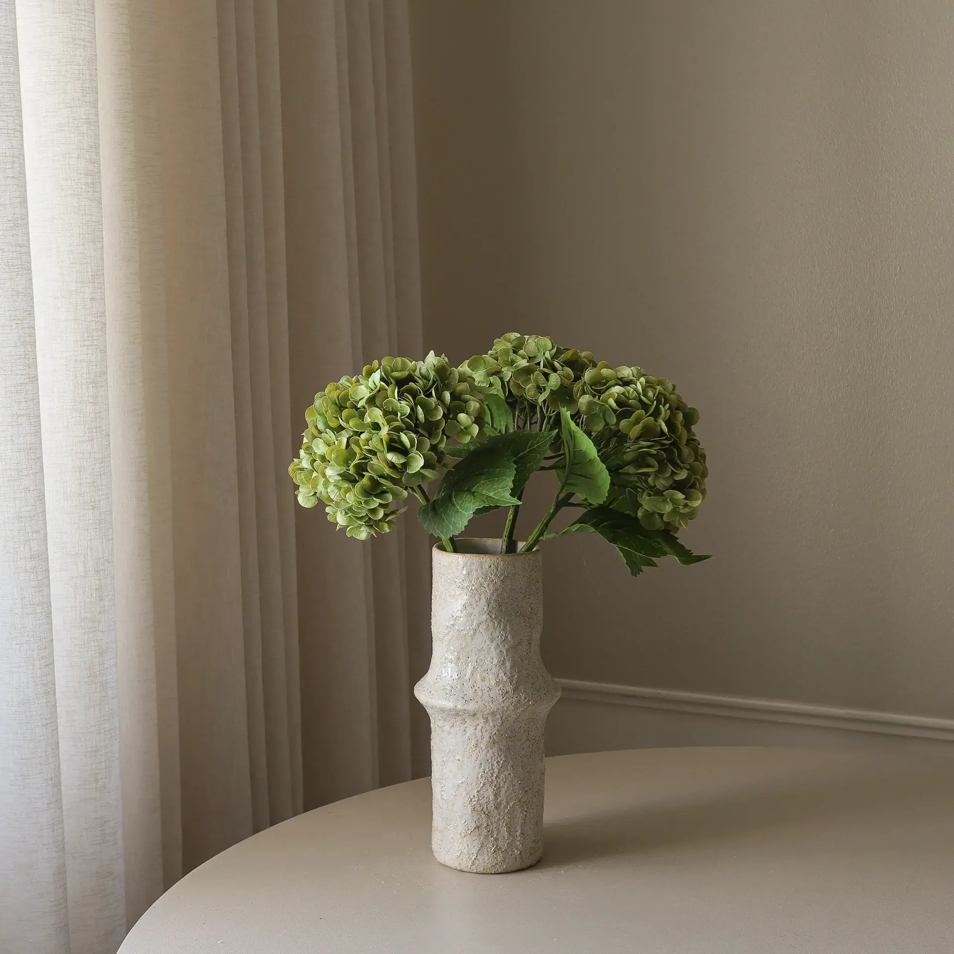 アジサイ 人工花, モスグリーン、51 cm、1点 Botané | ボタネ