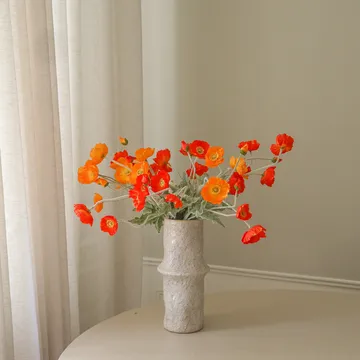 ポピー サンセット 造花ブーケ - ポピー、56 cm、11本 - Botané | ボタネ