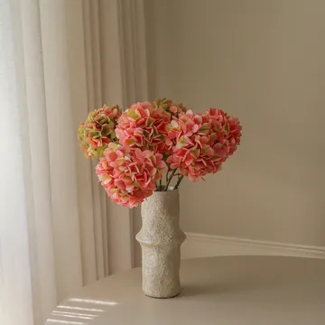 アジサイ 人工 ブーケ - ソフトピンク、60 cm、5個 - Botané | ボタネ