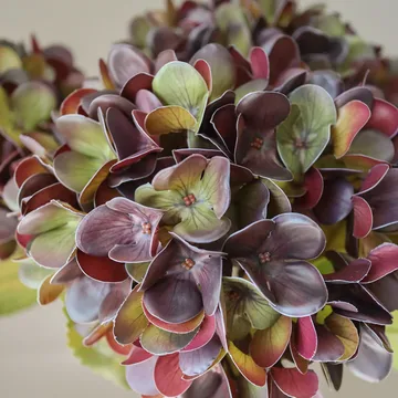 アジサイ 人工 ブーケ - くすみパープル、60 cm、6点 - Botané | ボタネ