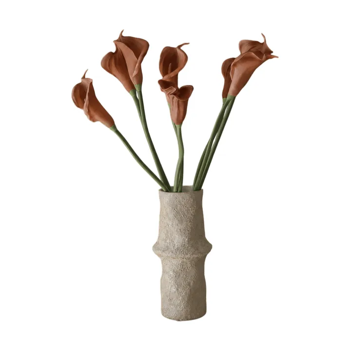 カラーリリー 人工ブーケ - ブラウン、62 cm、8点 - Botané | ボタネ