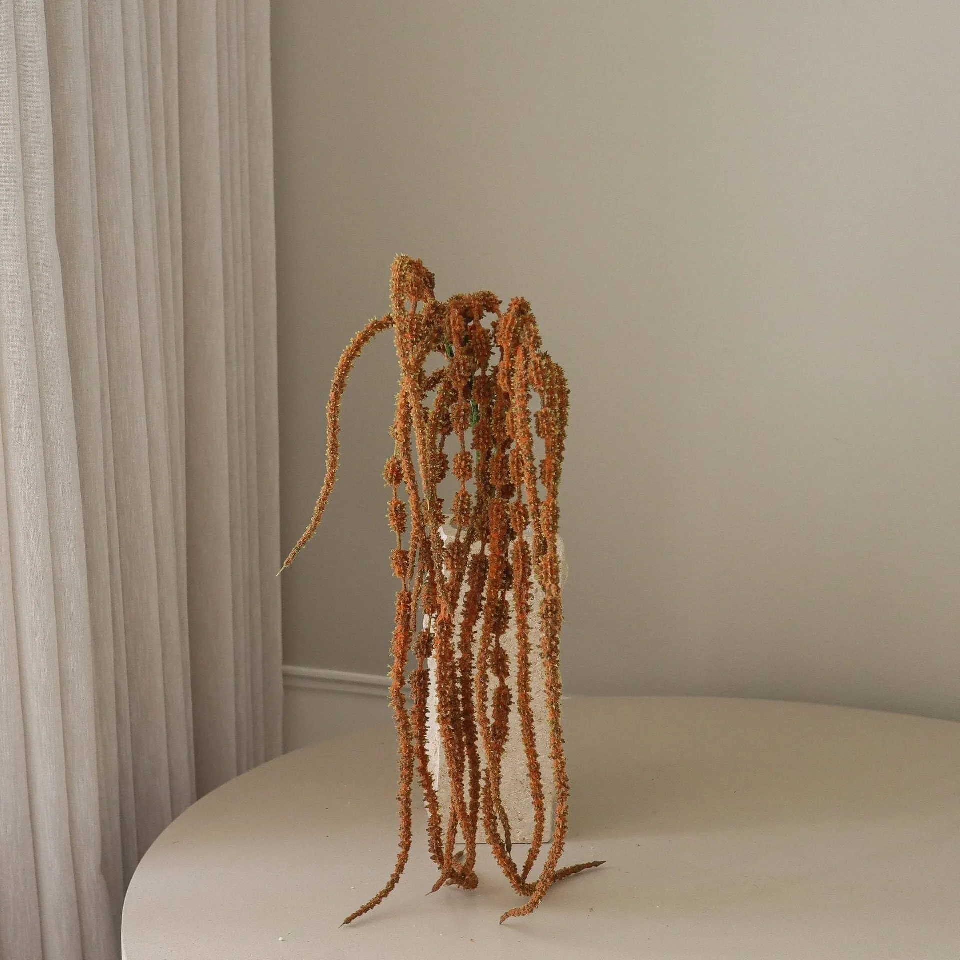 ハンギングアマランス 人工花, Brown, 112 cm Botané | ボタネ