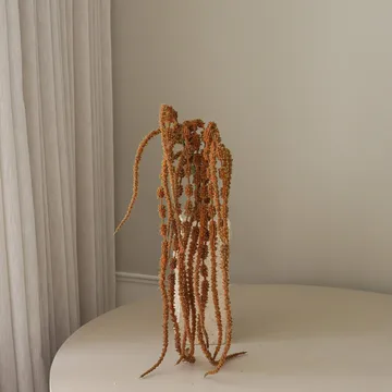 ハンギングアマランス 人工花 - Brown, 112 cm - Botané | ボタネ