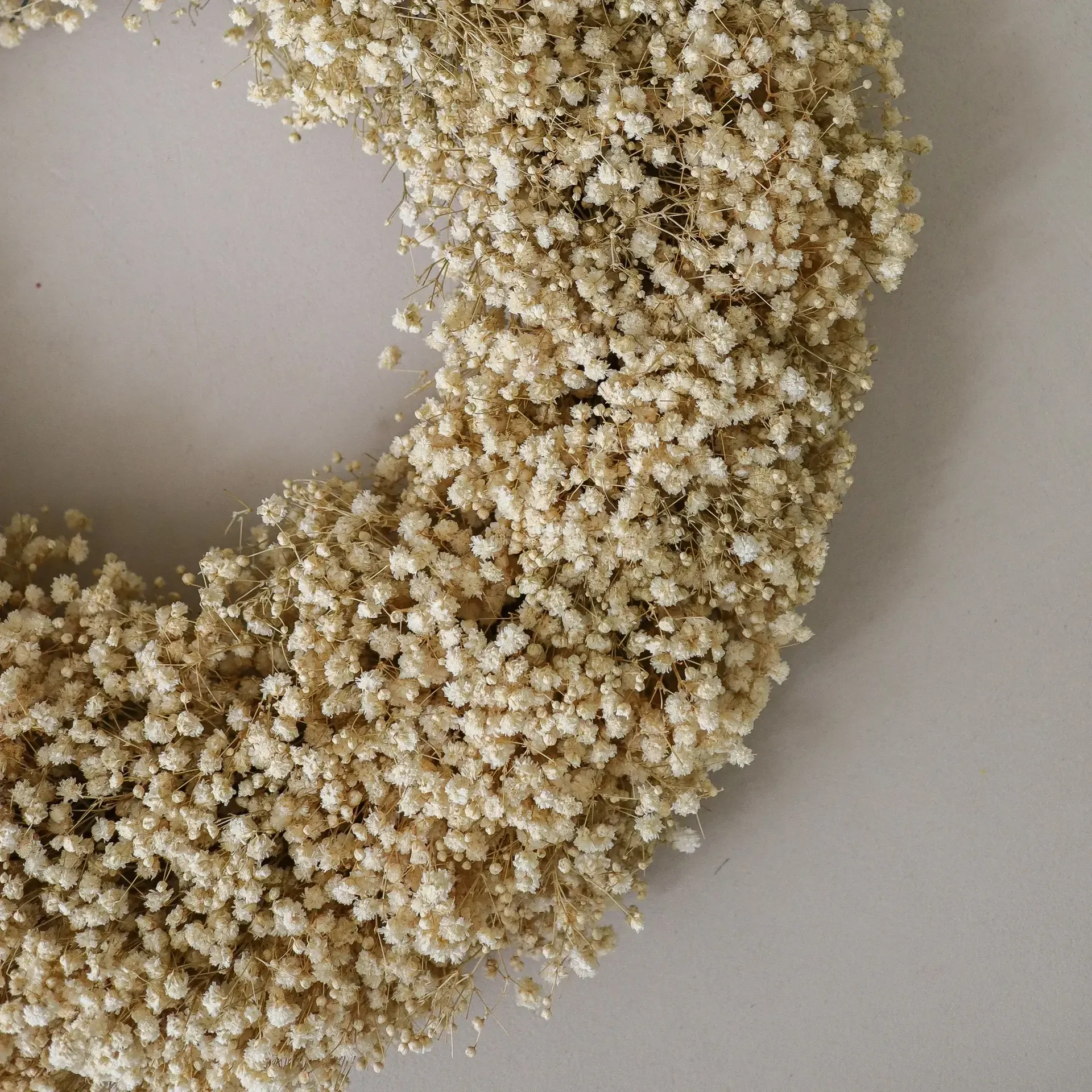 Brudslöja リース 花冠, イエロー、直径40 cm Botané | ボタネ