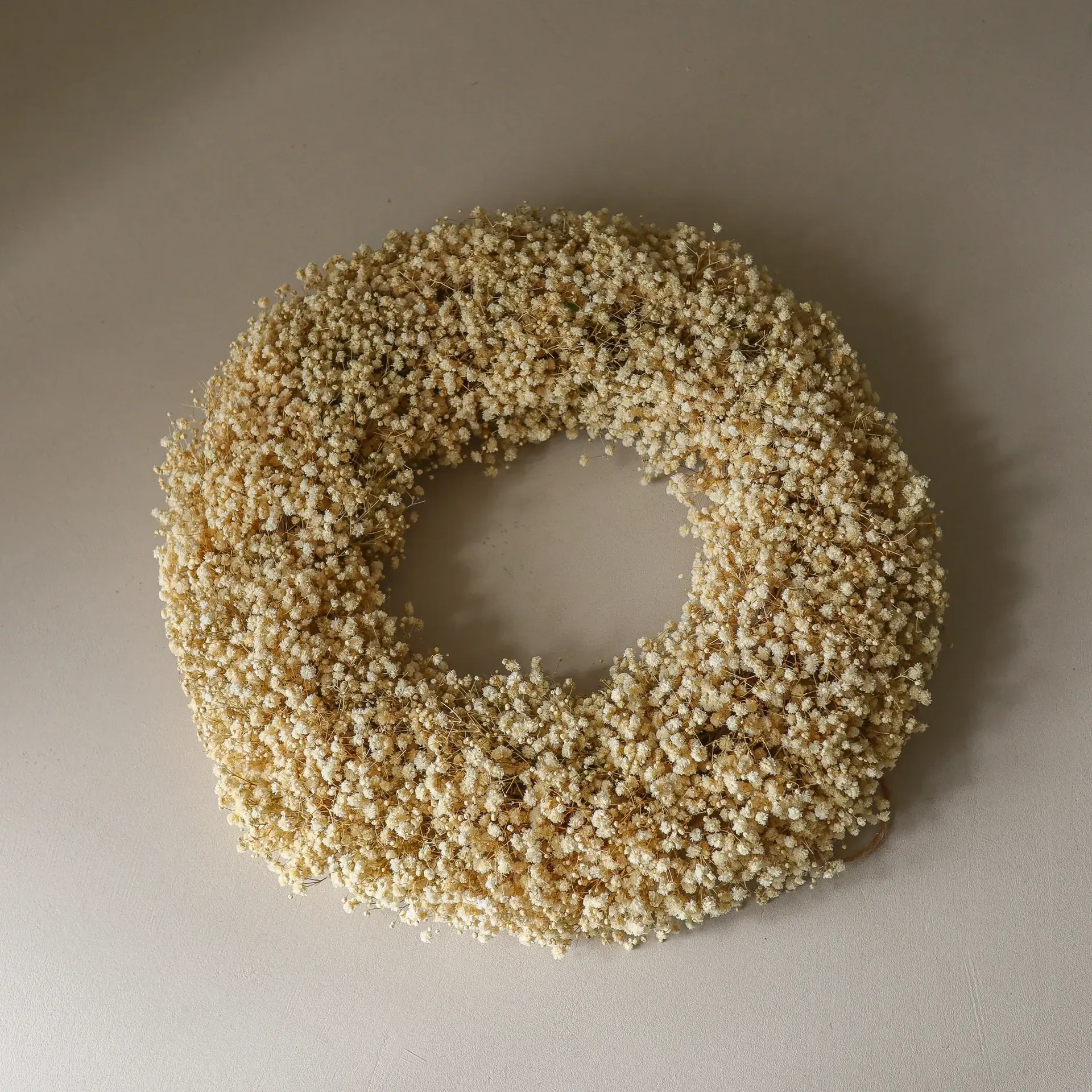 Brudslöja リース 花冠, イエロー、直径40 cm Botané | ボタネ