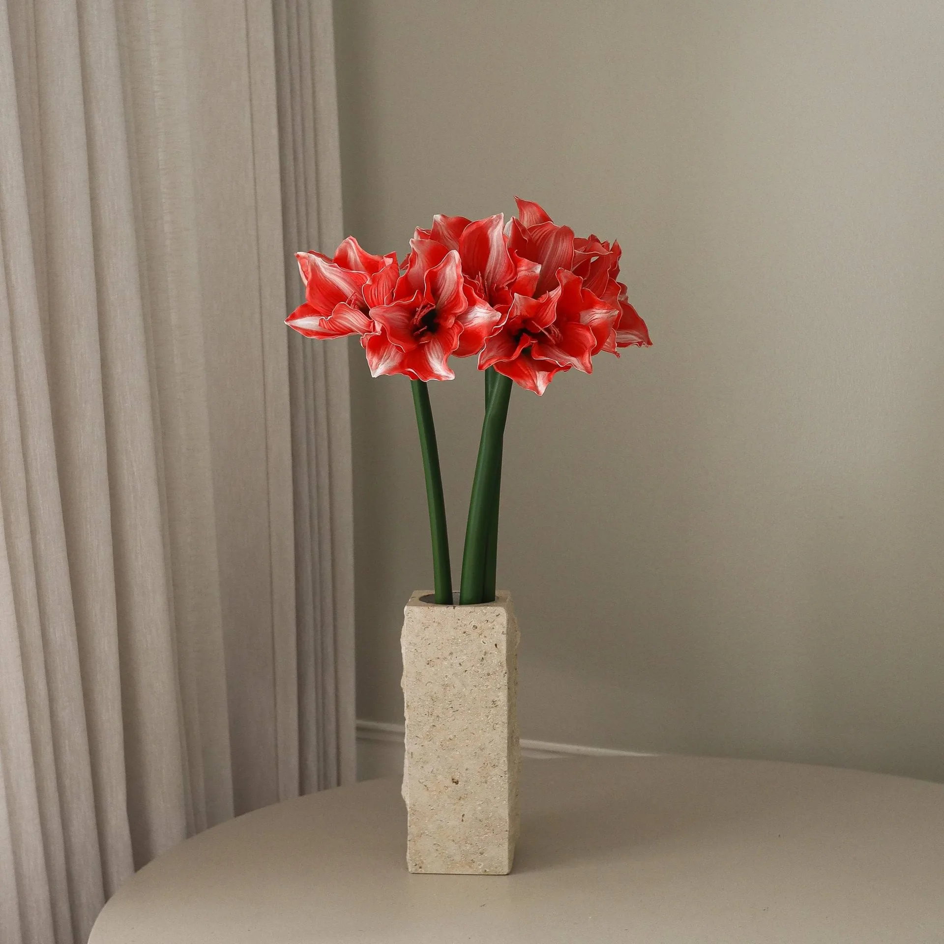 アマリリス 人工花, Dark red, 72 cm Botané | ボタネ