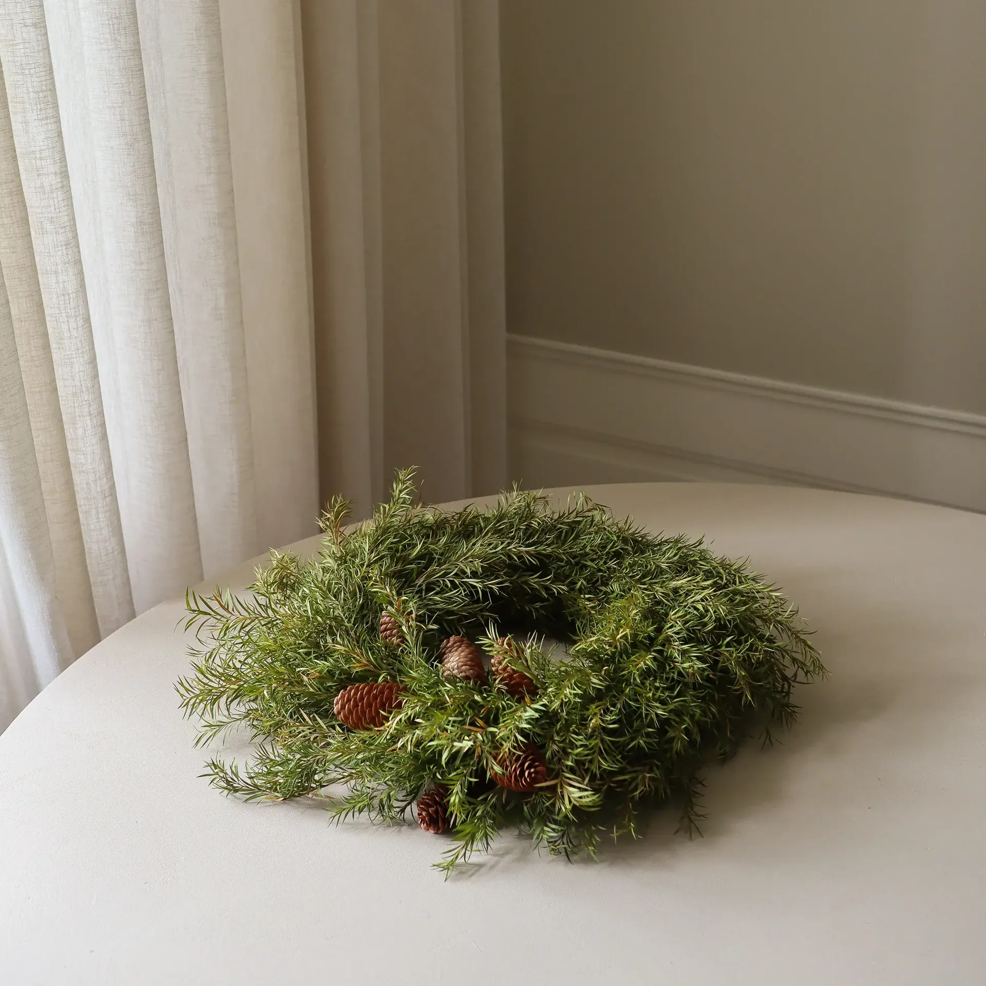 Evergreen Pine Wreath リース, モミの枝、Ø40 cm Botané | ボタネ