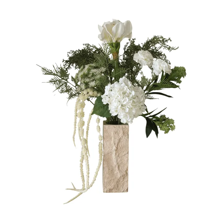 Frosted garden 人工ブーケ - Amaryllis, hydrangea, carnations, amaranth, 90 cm - Botané | ボタネ