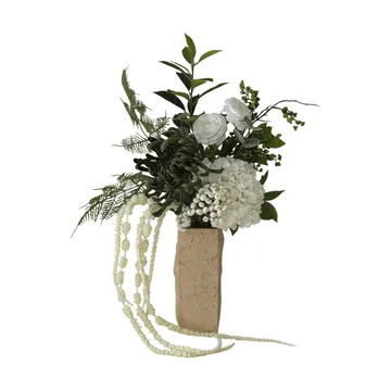 Green veil 人工ブーケ - Ranunculus, hydrangea, amaranth, 85 cm - Botané | ボタネ