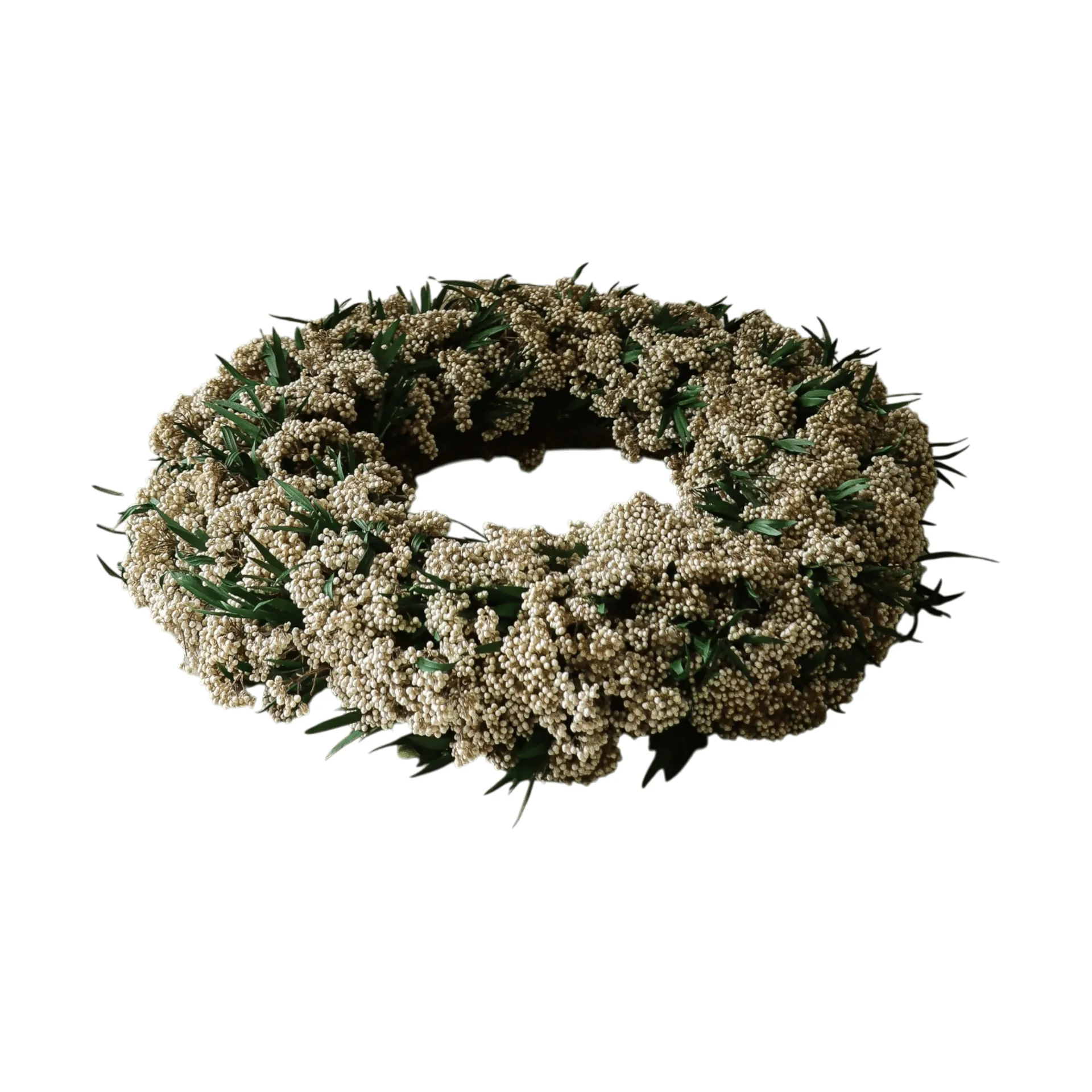 Whisper Meadow Wreath 花冠, リスブロマ Ø40 cm Botané | ボタネ