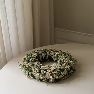 Whisper Meadow Wreath 花冠 - リスブロマ Ø40 cm - Botané | ボタネ