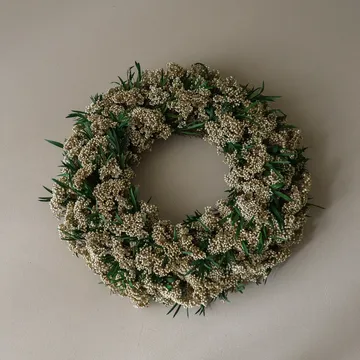 Whisper Meadow Wreath 花冠 - リスブロマ Ø40 cm - Botané | ボタネ