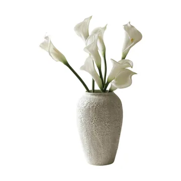 カラーリリー 人工ブーケ - White, 65 cm, 8 pcs - Botané | ボタネ